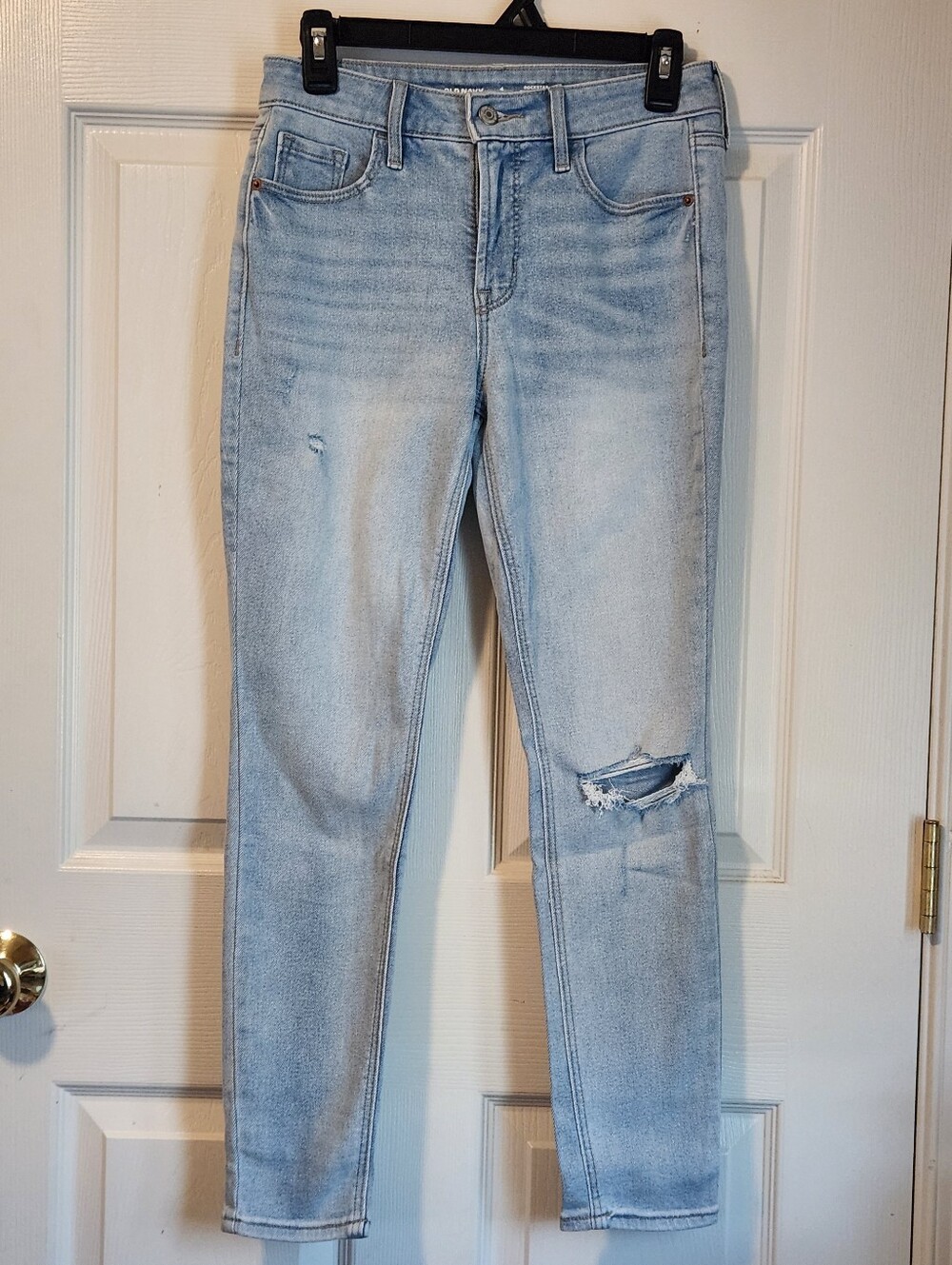 LADIES OLD NAVY JEANS, SZ 4p